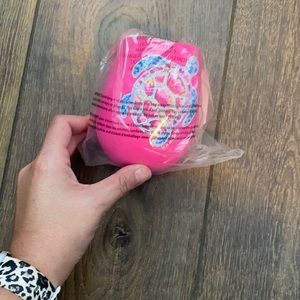 Lily Pulitzer silicone wine glass